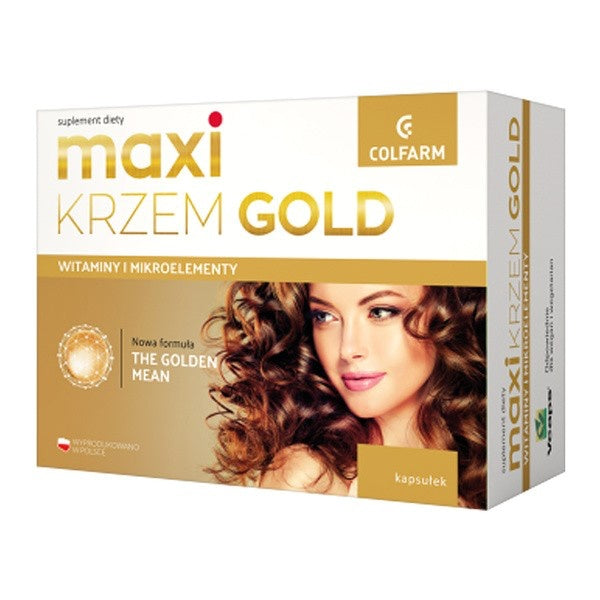 Maxi krzem GOLD, zdrowe wosy, polska apteka szkocja uk