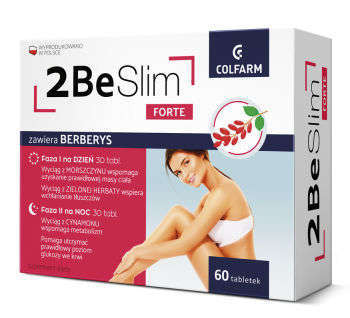 2be slim forte, 60 tabletek odchudzających, Polska apteka w uk