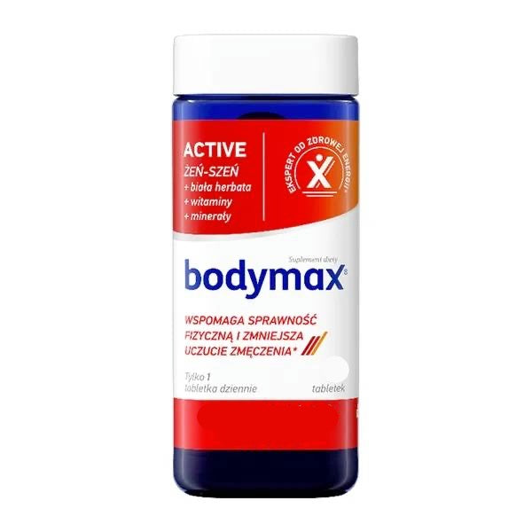 WITAMINY DLA MĘŻCZYZN BODYMAX ACTIV, POLSKIE LEKI I SUPPLEMENTY W UK