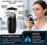 Nebulizator, Inhalator dla dzieci i dorosłych , akumulatorowy