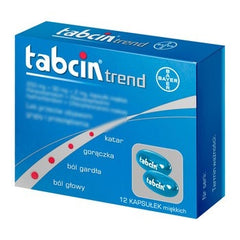 Tabcin Trend, 24 kapsułki, duże opakowanie