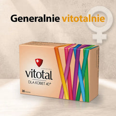 Vitotal tabletki dla kobiet 40+, 30 tabletek