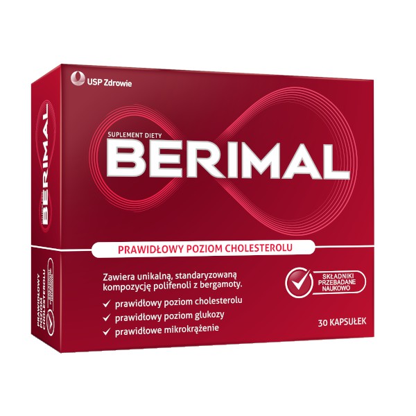 Berimal, prawidłowy cholesterol