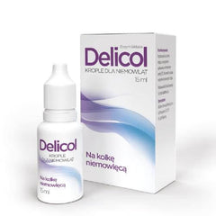 DELICOL , KROPLE NA KOLKĘ DLA NIEMOWLĄT, POLSKA APTEKA UK