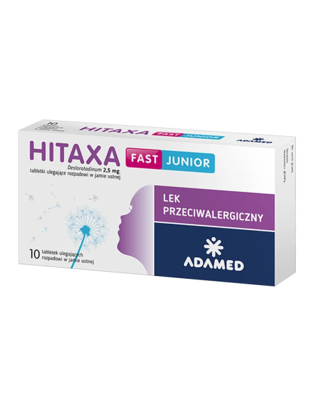 HITAXA Junior FAST UK, ALERGIA , POLSKA APTEKA W UK