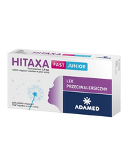 HITAXA Junior FAST UK, ALERGIA , POLSKA APTEKA W UK