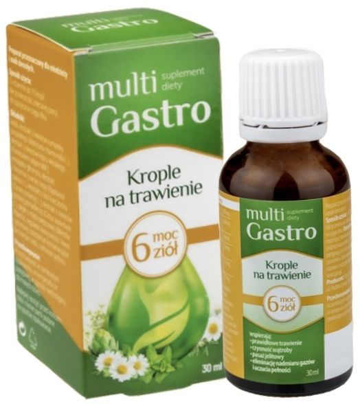 multigastro, krople trawienne, ziołowe krople żołądkowe, apteka w uk