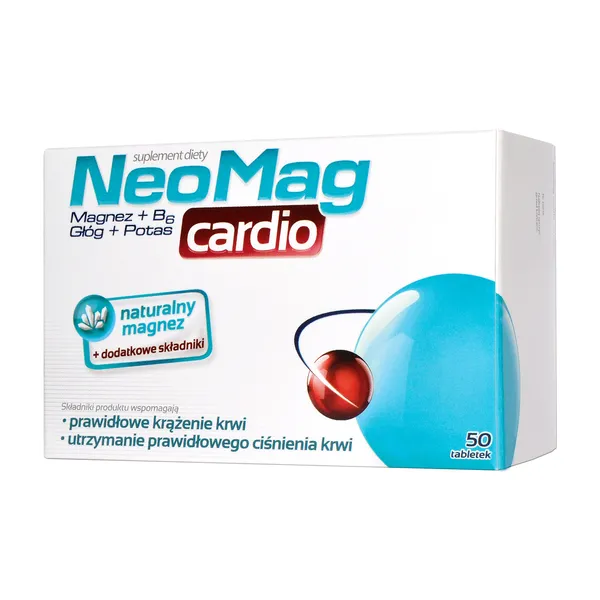 NeoMag cardio lek na utrzymujący prawidłowe krążenie i ciśnienie