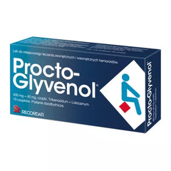 Procto-Glyvenol , 10 czopków, Hemoroidy