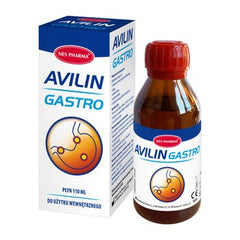 AVILIN GASTRO 110ML, PŁYN NA WRZODY ŻOŁĄDKA, POLSKA APTEKA W UK