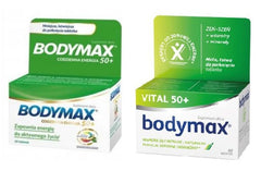 Bodymax 50+ Senior,( VITAL 50+) 60 tabletek - Witaminy i Energia dla osób po 50 roku życia