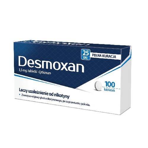 DESMOXAN UK - tabletki na rzucenie palenia / POLSKA APTEKA W UK / WYSYŁKA 24H