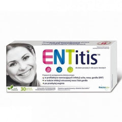 ENTitis UK , smak miętowy ,30 pastylek, POLSKA APTEKA W UK