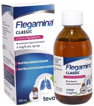 Flegamina syrop UK - syrop na kaszel mokry, odkrztuszanie. POLSKIE LEKI W UK
