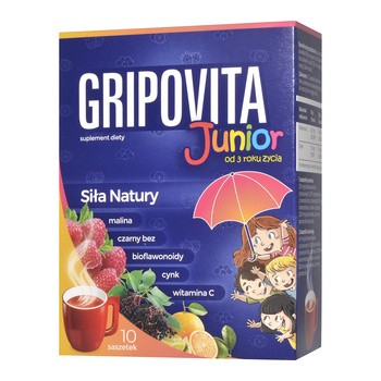 GRIPOVITA JUNIOR UK - ODPORNOŚĆ DLA DZIECI / POLSKIE LEKI W UK / APTEKA