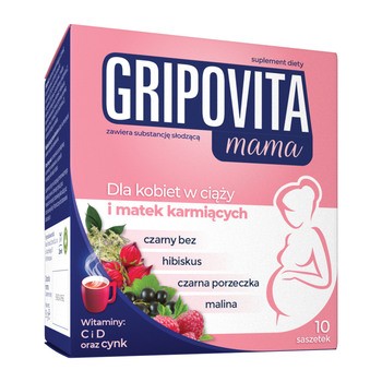 GRIPOVITA MAMA - Zwiększenie odporności w czasie ciąży / POLSKA APTEKA W UK