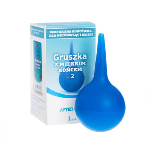 GRUSZKA KATAR UK - Gruszka oczyszczająca wydzielinę z nosa u dzieci i niemowląt. POLSKA APTEKA W UK Edit alt text