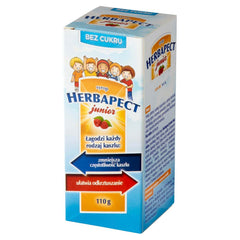 HERBAPECT Junior BEZ CUKRU - Syrop dla dzieci / POLSKA APTEKA W UK / WYSYŁKA 24H