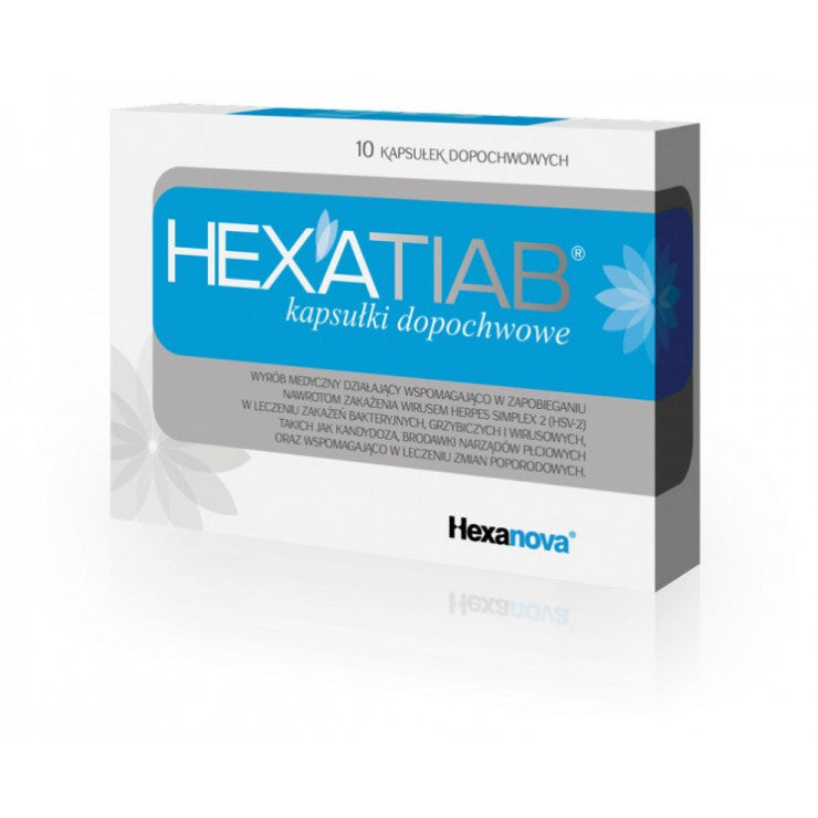 HEXATIAB, INFEKCJE GRZYBICZE I WIRUSOWE, POLSKA APTEKA W UK