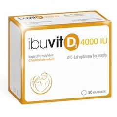 IBUVIT D3 UK 4000 IU, 30 kapsułek - WITAMINA ODPORNOŚCI / POLSKA APTEKA W UK