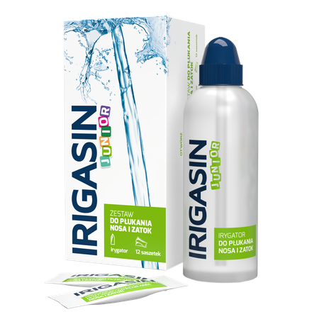 IRIGASIN JUNIOR UK - zestaw / POLSKA APTEKA W UK