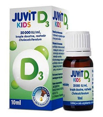 JUVIT D3 KIDS, witamina D, 10ml / POLSKA APTEKA W UK
