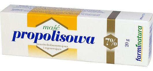 MAŚĆ PROPOLISOWA UK 7%, 20g - NATURALNA REGENERACJA SKÓRY / POLSKA APTEKA W UK