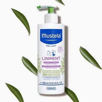 MUSTELA LINIMENT - EMULSJA DO CZYSZCZENIA OKOLICY PIELUSZKOWEJ 400ml / POLSKA APTEKA W UK