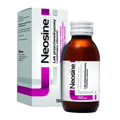 NEOSINE SYROP 150ml, PRZECIWWIRUSOWY, POLSKA APTEKA W UK