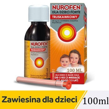 NUROFEN DLA DZIECI 100ML, POLSKA APTEKA W UK