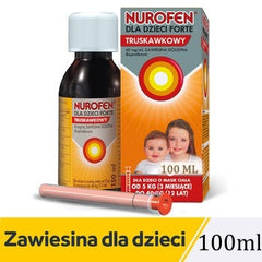 NUROFEN DLA DZIECI 100ML, POLSKA APTEKA W UK
