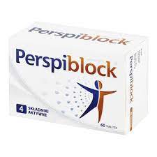 PERSPIBLOCK, 60 TABLETEK, PRZECIWDZIAŁA POCENIU SIĘ
