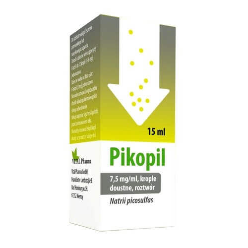 PIKOPIL, na zaparcia w kroplach, 15ml / POLSKA APTEKA W UK