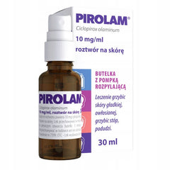 PIROLAM 1% Roztwór na grzybicę skóry, POLSKA APTEKA W UK