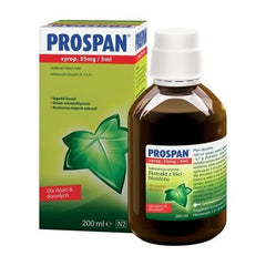 PROSPAN SYROP UK, 200 ml , KASZEL MOKRY, POLSK APTEKA W UK