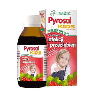 PYROSAL SYROP DLA DZIECI, 125g , POLSKA APTEKA W UK