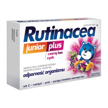 Rutinacea Junior PLUS - witaminy i odporność dla dzieci / POLSKA APTEKA W UK
