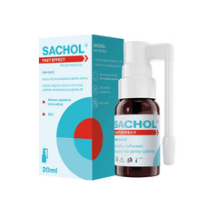 SACHOL Fast Effect Spray 20 ml - AFTY, STANY ZAPALNE JAMY USTNEJ / POLSKA APTEKA W UK