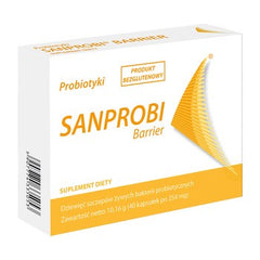 SANPROBI BARRIER, 40 KAPSUŁEK, PROBIOTYK, / POLSKA APTEKA W UK