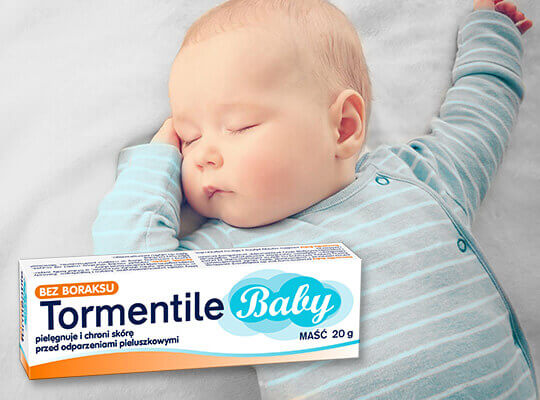 Tormentile Baby Maść UK - Odparzenia Pieluszkowe, 20g