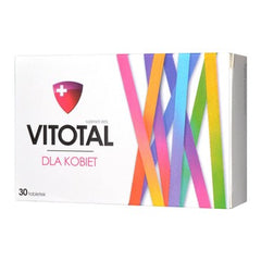 VITOTAL DLA KOBIET, 30 TABLETEK, POLSKA APTEKA W UK