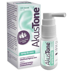 Akustone UK apteka - spray do czyszczenia uszu, POLSKA APTEKA