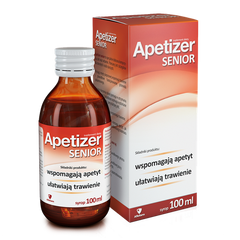 Apetizer Senior UK - Syrop poprawiający apetyt u osób starszych. POLSKIE LEKI W UK