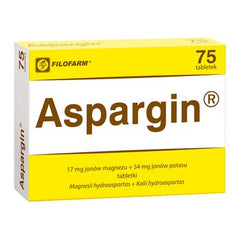 ASPARGIN 75 tabletek, Polska apteka w UK , UK sklep