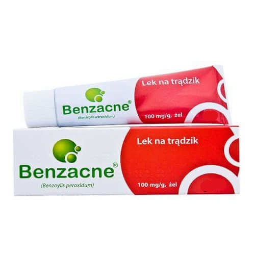 Benzacne UK - Żel na Trądzik u nastolatków oraz osób dorosłych, POLSKIE LEKI W WIELKIEJ BRYTANII