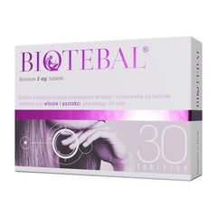 Biotebal 5 mg, 60 tabletek -Skóra / Włosy / POLSKA APTEKA SZKOCJA UK