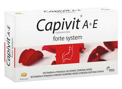 CAPIVIT A+E , WITAMINY DLA ZDROWEJ SKÓRY, STRESS, APTEKA UK