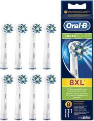 Oral B Cross Action 8 szt-Głowki do szczoteczek elektrycznych