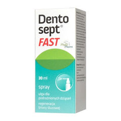 Dentosept Fast, spray, 30 ml - Regeneracja bolących dziąseł