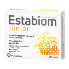 Estabiom Junior, Uk apteka,20 kapsułek - odporność dziecka, prawidłowa flora, UK apteka , UK sklep